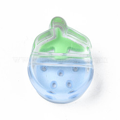 Прозрачные бусины из акриловой эмали OACR-N130-024-01