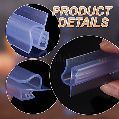 Пластиковый держатель для рекламных клипов DIY-WH0008-12