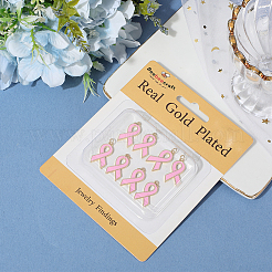 Кулоны с эмалью из латуни&nbsp;KK-BBC0020-38