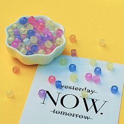 Светящиеся смолы европейские бусы RESI-KS0001-02