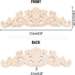 Настенный декор из натурального дерева WOOD-WH0103-19