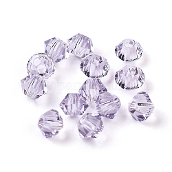 Austrian Crystal Bicone Beads, 5328/5301, Faceted, 265_Smoky Mauve, 3x3mm, Hole: 0.8mm