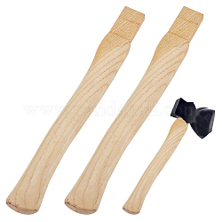Запасная деревянная ручка для походного топора, прямоугольные, мокасин, 38x4.5x2.5 см