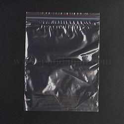 Plastic Zip Lock Bags, Resealable Packaging Bags, Top Seal, Self Seal Bag, Rectangle, Red, 20x15cm, Unilateral Thickness: 1.3 Mil(0.035mm)