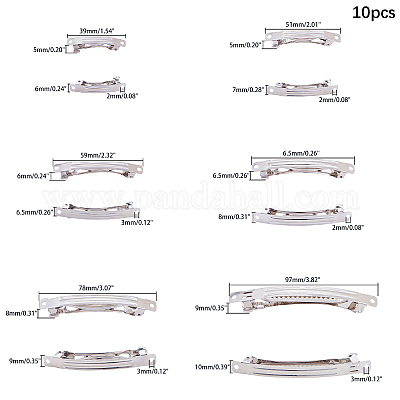Фурнитура утюг волос заколка&nbsp;IFIN-PH0024-37P-1