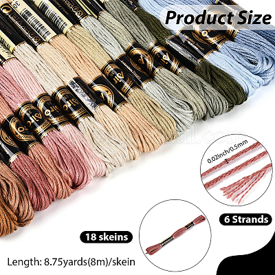 Polyester-Stickgarne&nbsp;OCOR-WH20074-13B-05C-1