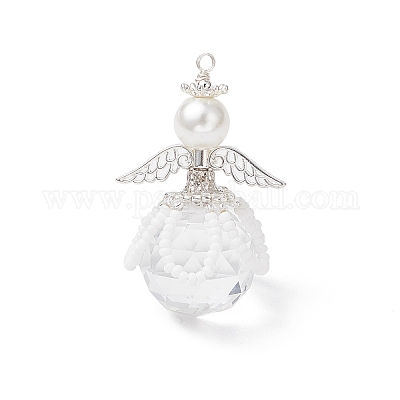 2 шт. подвески из стеклянных бусин 2 стилей PALLOY-MZ00710-01-1