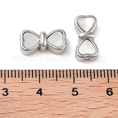 Бусины из латуни и ракушек KK-B102-26P-1