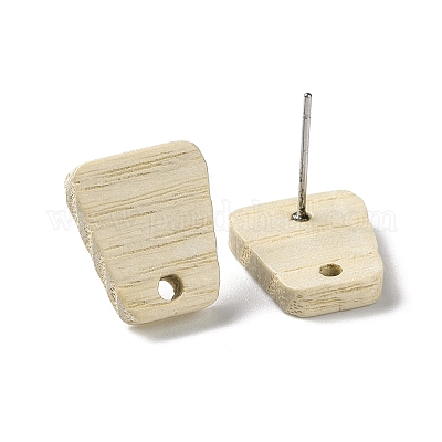 Фурнитура для серег из ясеня EJEW-N017-011A-1