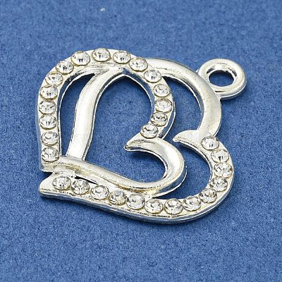 Подвески из сплава микро паве из прозрачного кубического циркония FIND-Z061-04S-01-1