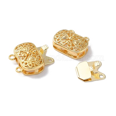 Застежки латунные коробки KK-F867-38G-1