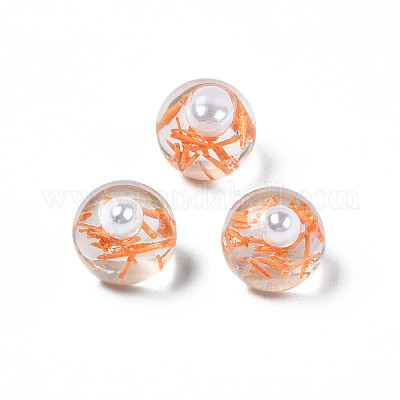 Полупрозрачные акриловые кабошоны TACR-N006-14D-1