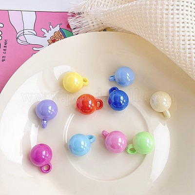 Непрозрачный акрил подвеска&nbsp;OACR-H028-C05-1