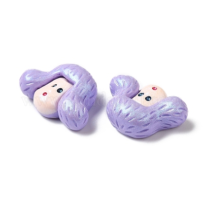 Непрозрачные кабошоны из смолы CRES-M017-02A-1