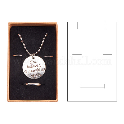 Коробка для ювелирных изделий из картона X1-CBOX-R036-10-1