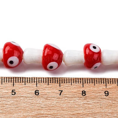 Ручной сглаза бусины бисер нитей&nbsp;LAMP-S069-01C-1