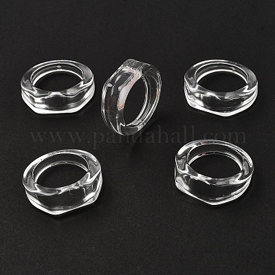 Детский прозрачный акриловый клей на кольцевой основе&nbsp;LS-RJEW-P154-01A-02-1