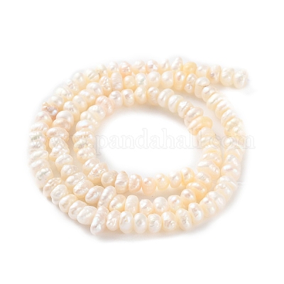 Нити из натурального культивированного пресноводного жемчуга PEAR-I007-02C-01-1