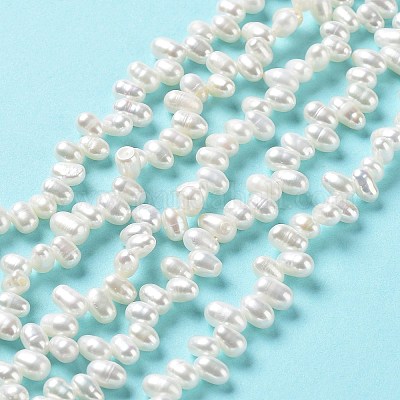 Нити из натурального культивированного пресноводного жемчуга PEAR-E019-11-1