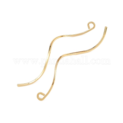 Латунная фурнитура для серег KK-A274-17F-G-1