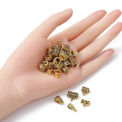 Поручни из сплава в тибетском стиле PALLOY-YW0001-12AG-LF-1