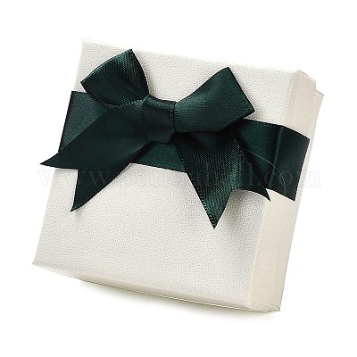 Квадратная картонная коробка для ювелирных изделий CBOX-Q038-01D-1