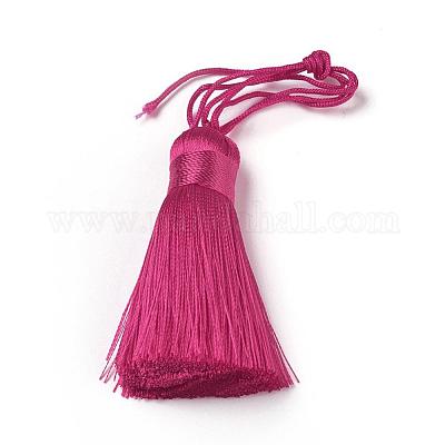Polyester Quaste große Anhänger&nbsp;HJEW-K030-A-08-1