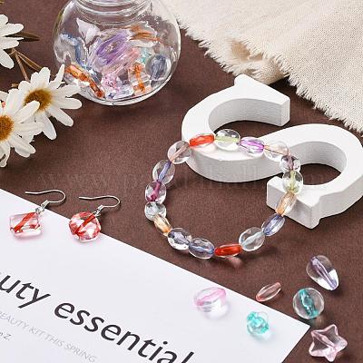 Прозрачные акриловые бусины TACR-YW0001-31-1