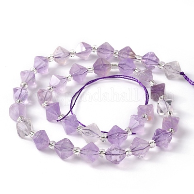 Natürlichen Amethyst Perlen Stränge&nbsp;G-J390-A05-1