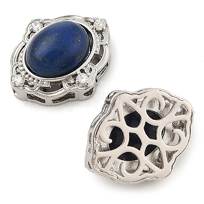 Натуральные ляпис-лазурь многонитевые звенья KK-M304-04P-01-1