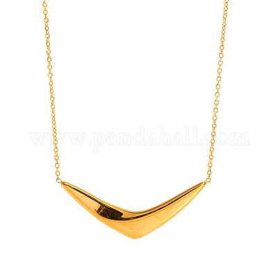 Элегантные V-образные подвески из нержавеющей стали 304 для женщин LC5573-1-1