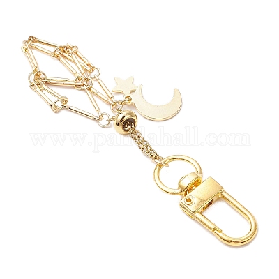 Латунный мешочек макраме пустой держатель для камня кулон украшение HJEW-JM03303-01-1