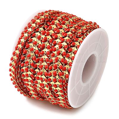 Латунные эмалевые листовые цепи CHC-F021-02G-11-1