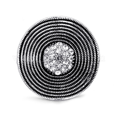 Сплав с хрустальными стразами кольца для пальцев FS-WG47CCC-05-1