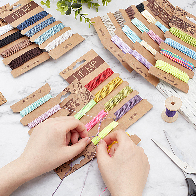 9 карта наборов нейлоновых ниток NWIR-OC0001-08-1