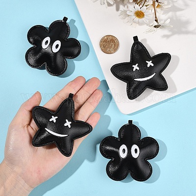 4 шт. 2 стиля подвески из искусственной кожи FIND-YW0007-59-1