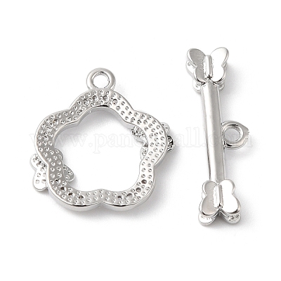 Латунные застежки-молнии из прозрачного кубического циркония KK-P234-64P-1