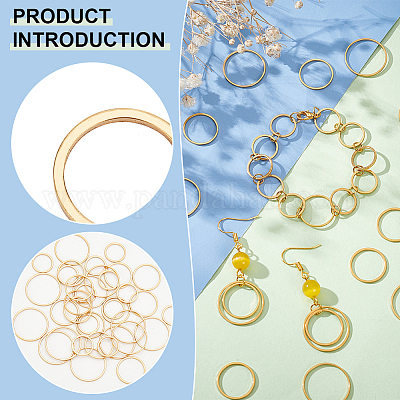 36 шт. 3 соединительных кольца из нержавеющей стали 201 STAS-BC0003-60-1