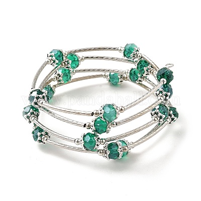 Мода обертку браслеты BJEW-JB00628-14-1