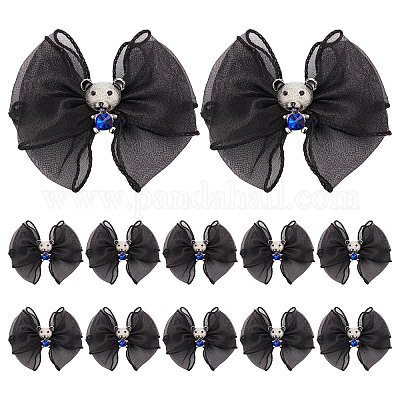 Wholesale GORGECRAFT 12Pcs Bow Shoe Clips Bowknot Patches Applique Hat Dress  Shoes Charms Bear Rhinestones Crystal Buckle Removable Shoes Jewelry  Decorative Shoe Accessories for Wedding Party Shoes Garment 