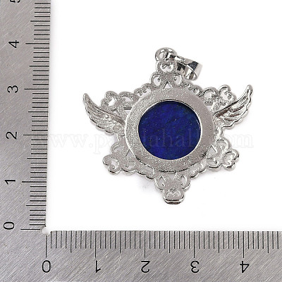 Крашеные природные лазурит подвески G-I366-02P-14-1