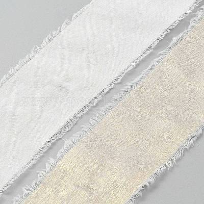 Ленты горячего тиснения из полиэстера с потертостями SRIB-WH0011-241C-1