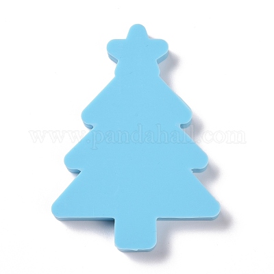 3d Christmas Tree Shape Resin Casting Silicone Mold For Diy Xmas