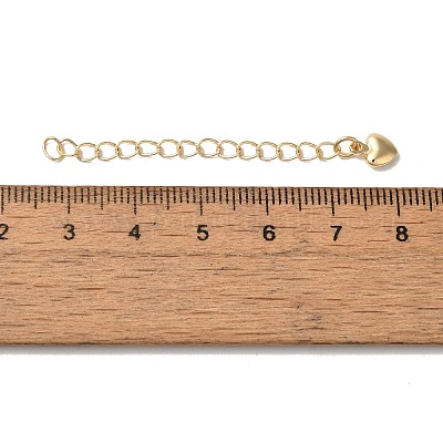 Латунные концы стойки с цепочкой и подвесками KK-F873-10LG-1