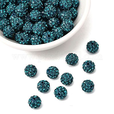 Pave disco бусины RB-H258-8MM-229-1