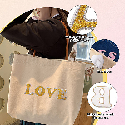 26 буква ткань гладить/пришивать нашивки PJ-TAC0004-04C-1