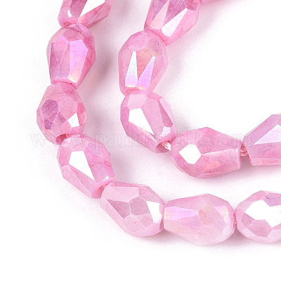 Антикоррозийные гальванические стеклянные бусины GLAA-T025-13A-06-1