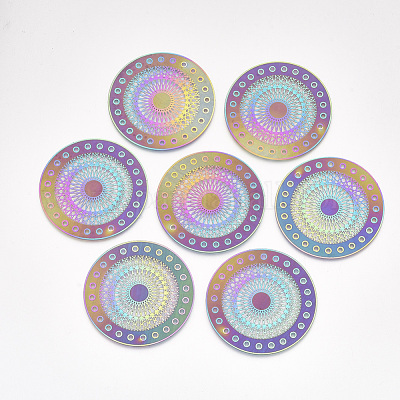 Ионное покрытие (ip) 304 нержавеющая сталь филигранные соединительные элементы звенья X-STAS-S108-50-1