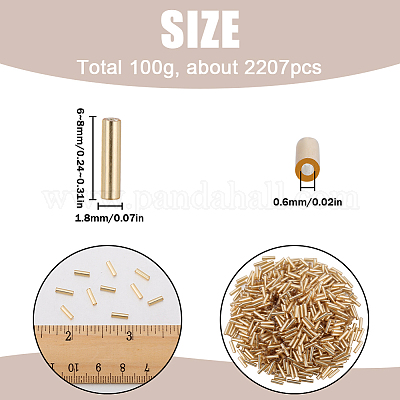 100 г непрозрачных цветных стеклянных круглых бусин SEED-SC0001-39C-1