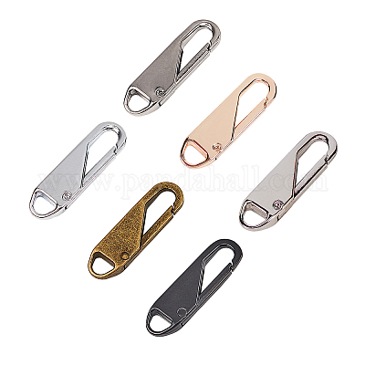 Wholesale High Quality Slider Zipper Metal Slider Zipper Pulls Metal Luggage  Zipper Accessories for Garment From m.